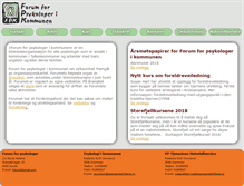 Tablet Screenshot of fpkf.no